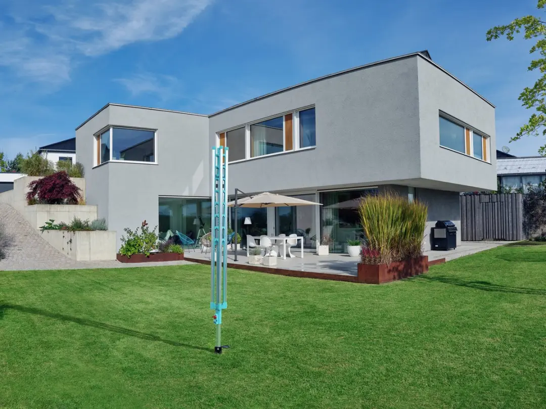 Leifheit Linomatic 500 Easy Droogmolen 50m - Turquoise
