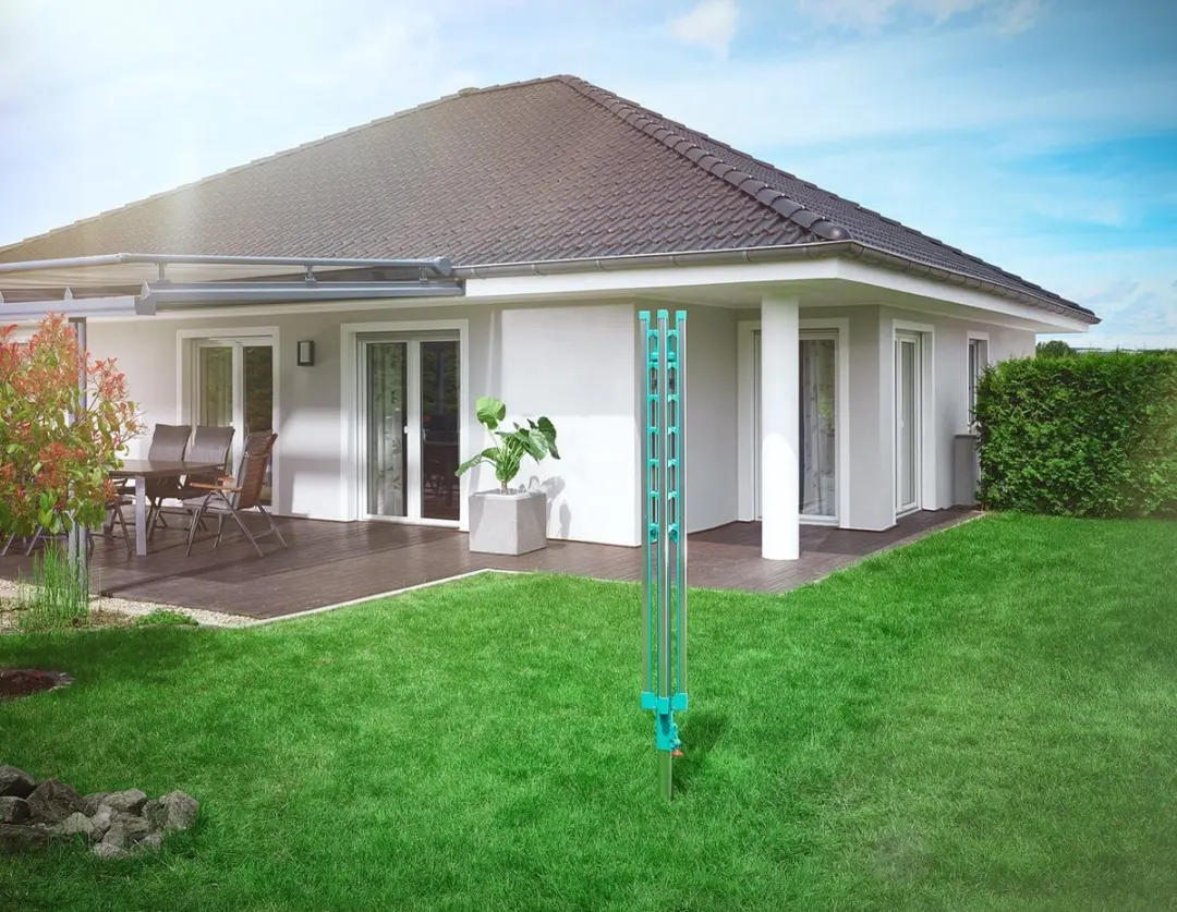 Leifheit Linomatic 500 Easy Droogmolen 50m - Turquoise