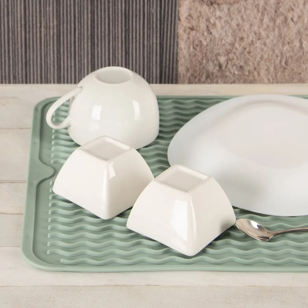 Orion Vaatdroogmat Rubber Groen 40x30,5cm