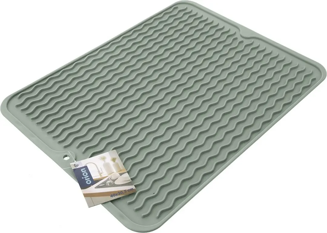 Orion Vaatdroogmat Rubber Groen 40x30,5cm