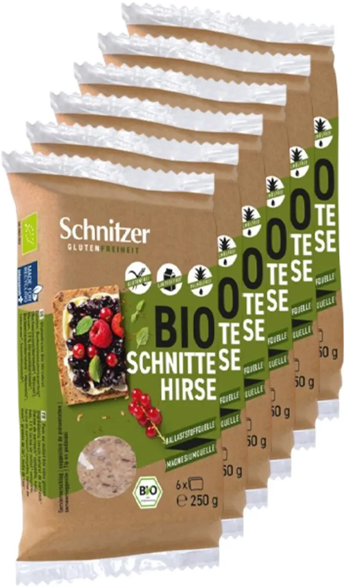 Schnitzer Gierstbrood 6x250g