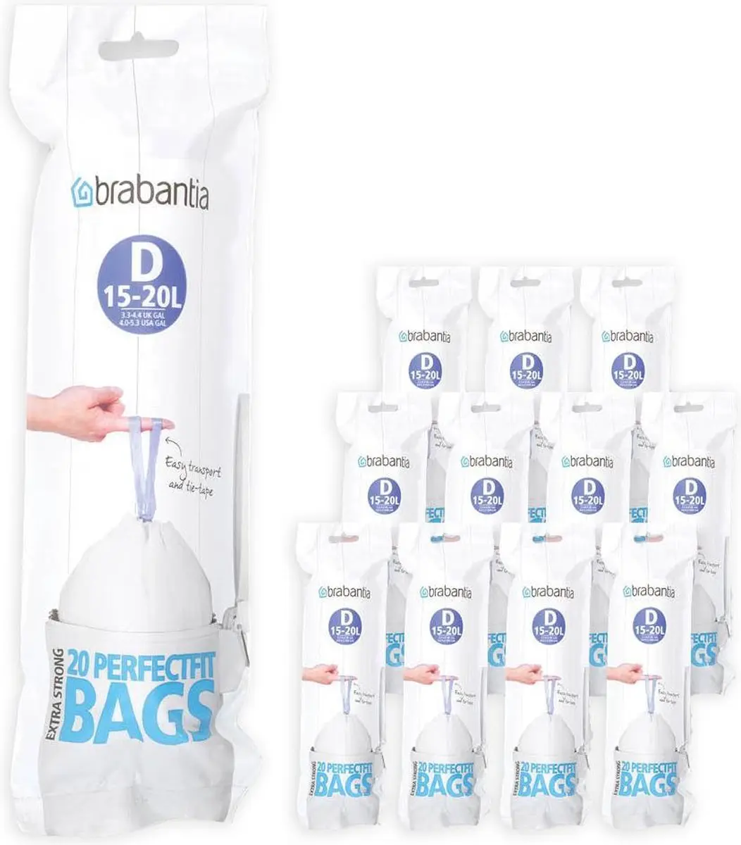 Brabantia PerfectFit Vuilniszakken 20L D