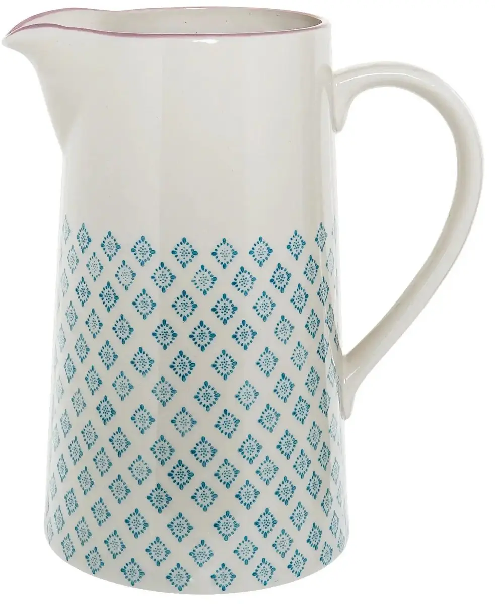 Bloomingville Patrizia Karaf Aardewerk 1,5L - Blauw