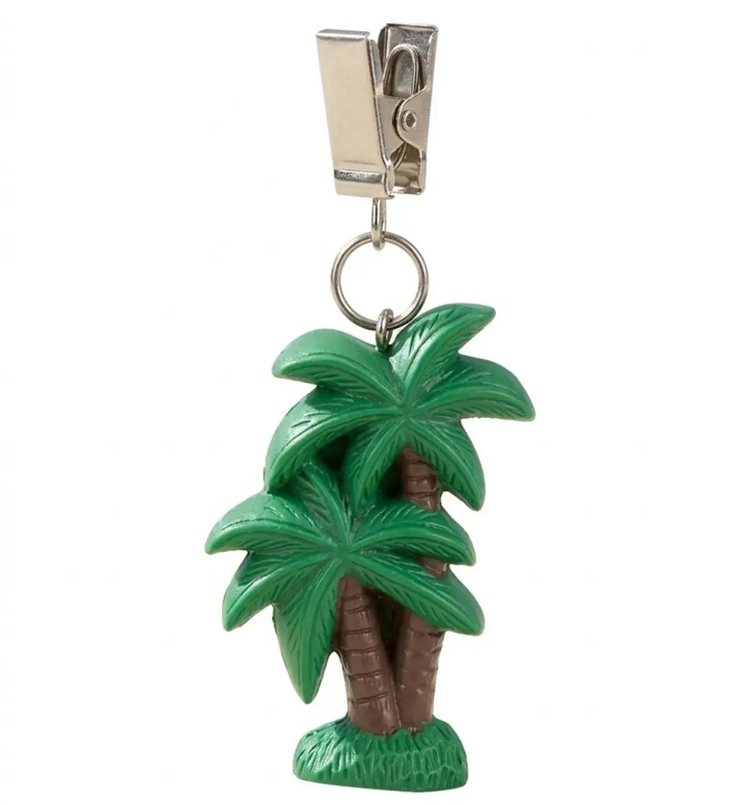 Excellent Houseware Tafelkleedgewichtjes Palmbomen Groen - 4 Stuks