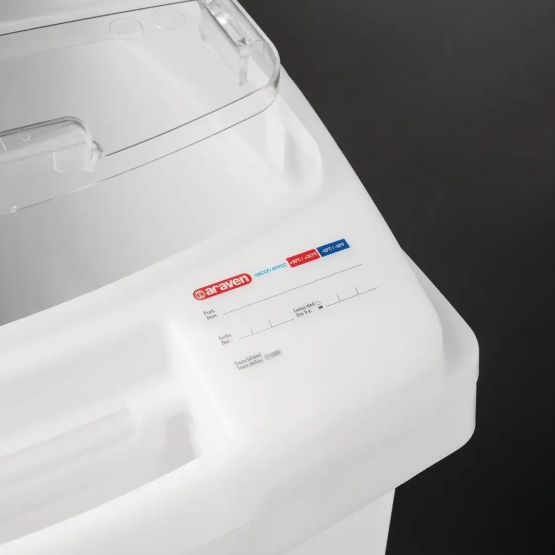 Araven transparante ingrediëntenbak | 100ltr