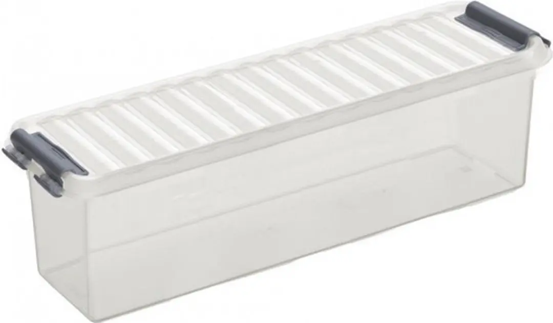 Sunware Q-line Opbergbox 1.3L - 10 Stuks - Transparant