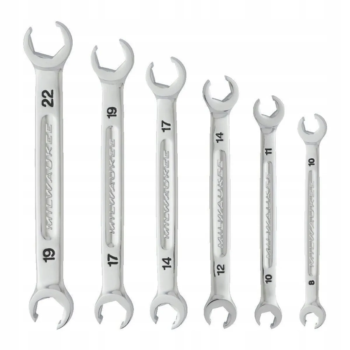 Milwaukee Remleidingen Sleutelset 6-delig 4932480636 - 8-22mm