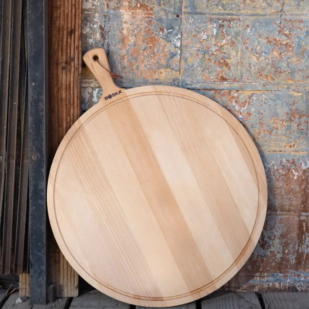Boska Serveerplank Amigo XXL Rond - Ø50cm - Beukenhout