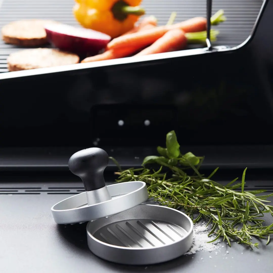 Barbecook Hamburgerpers Aluminium ø11.5cm - Grijs