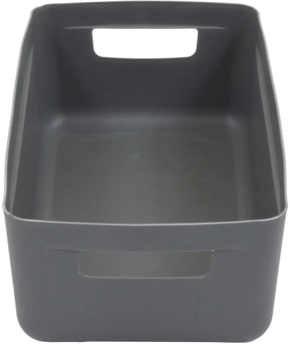Kangaro Opbergboxen 5L - Antraciet - Set van 3