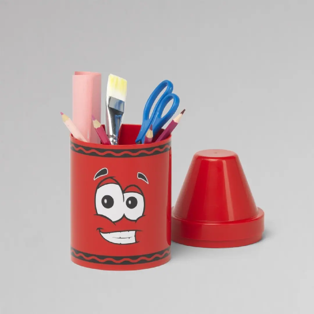 Crayola Opbergset Potlood/Kleurpotlood 2-delig - Blauw/Rood