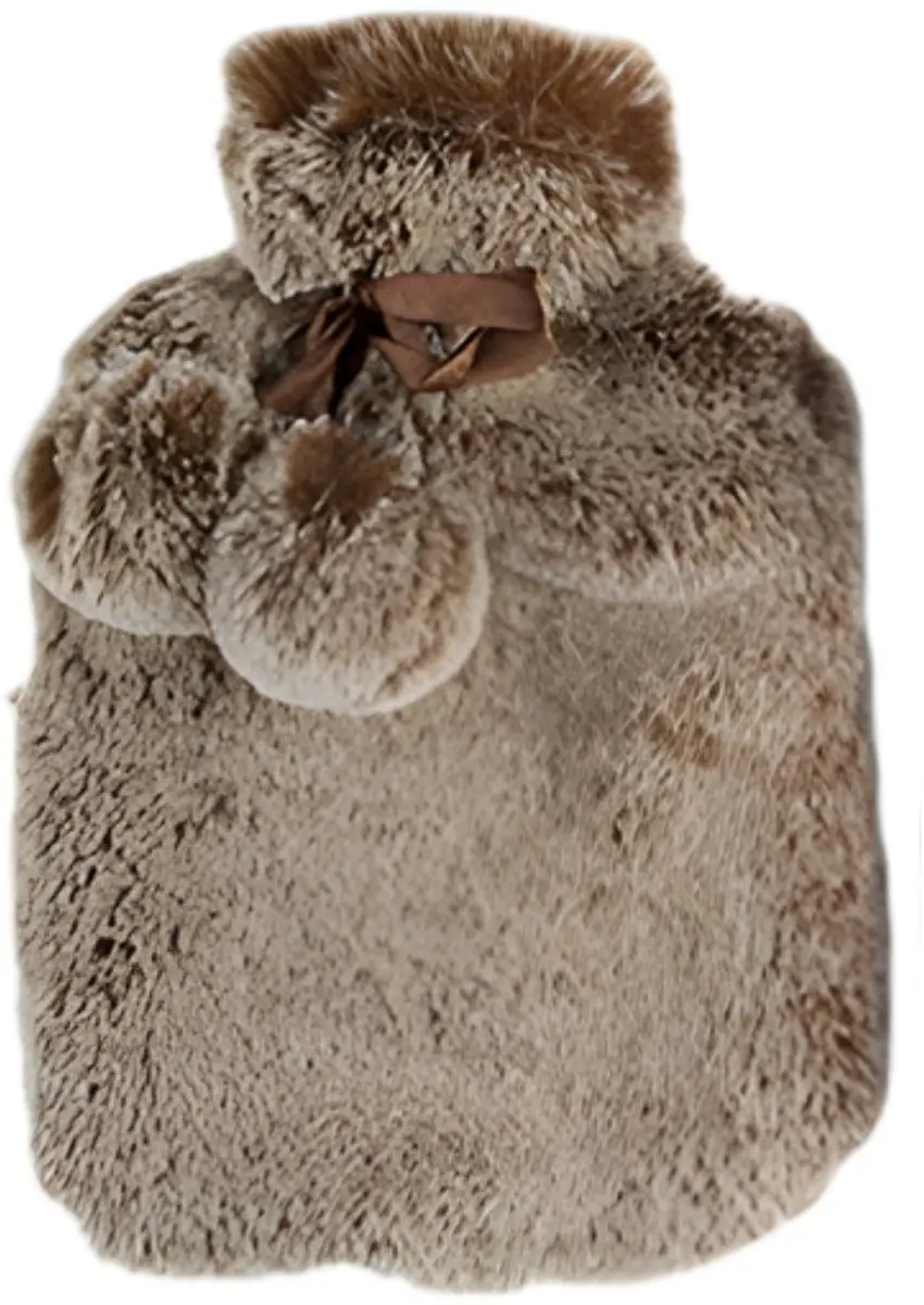 Cosy&Trendy Pluche Bruine Kruik 2L