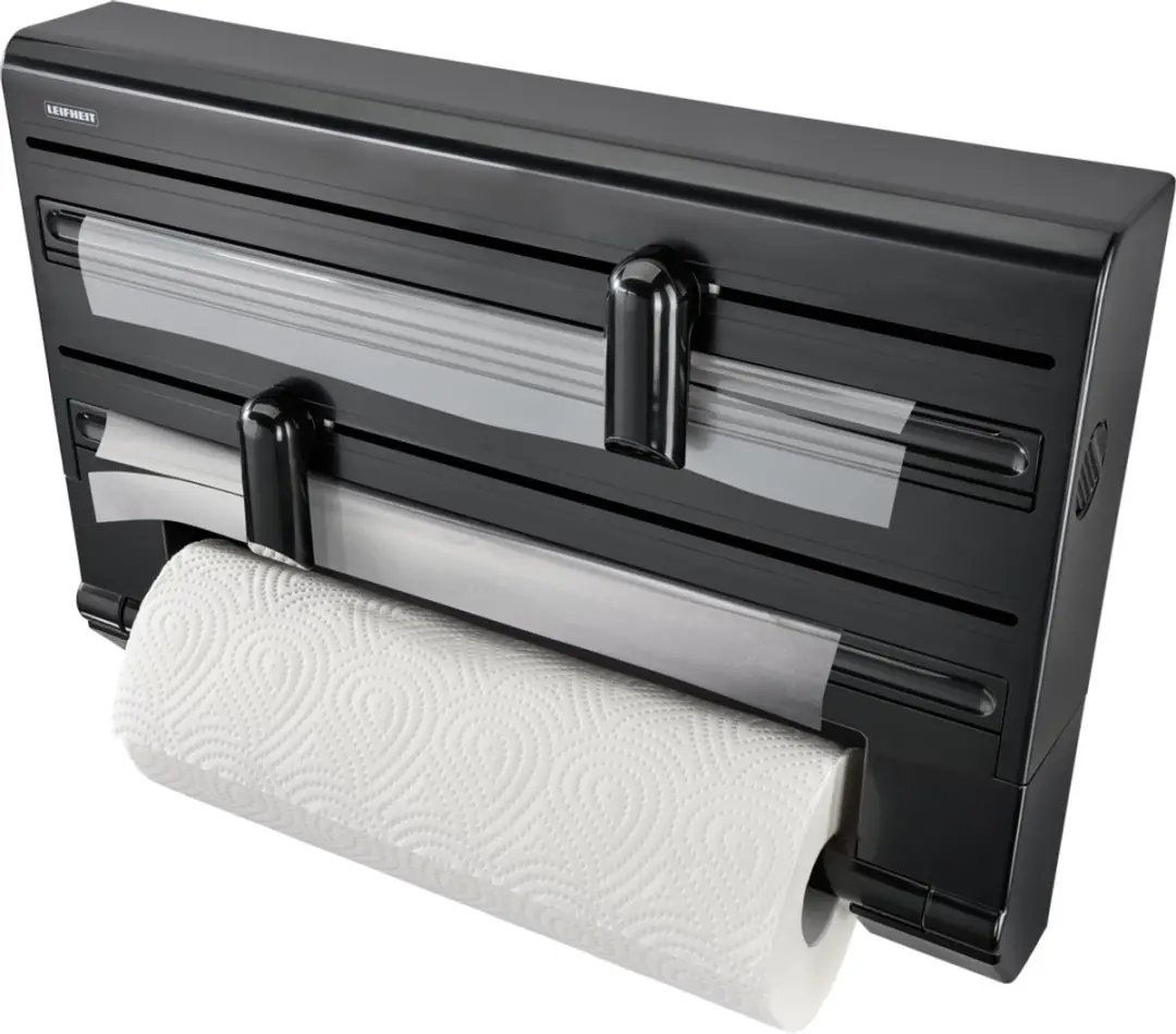 Leifheit Parat Black Rollenhouder - Zwart - afbeelding 6 van 6