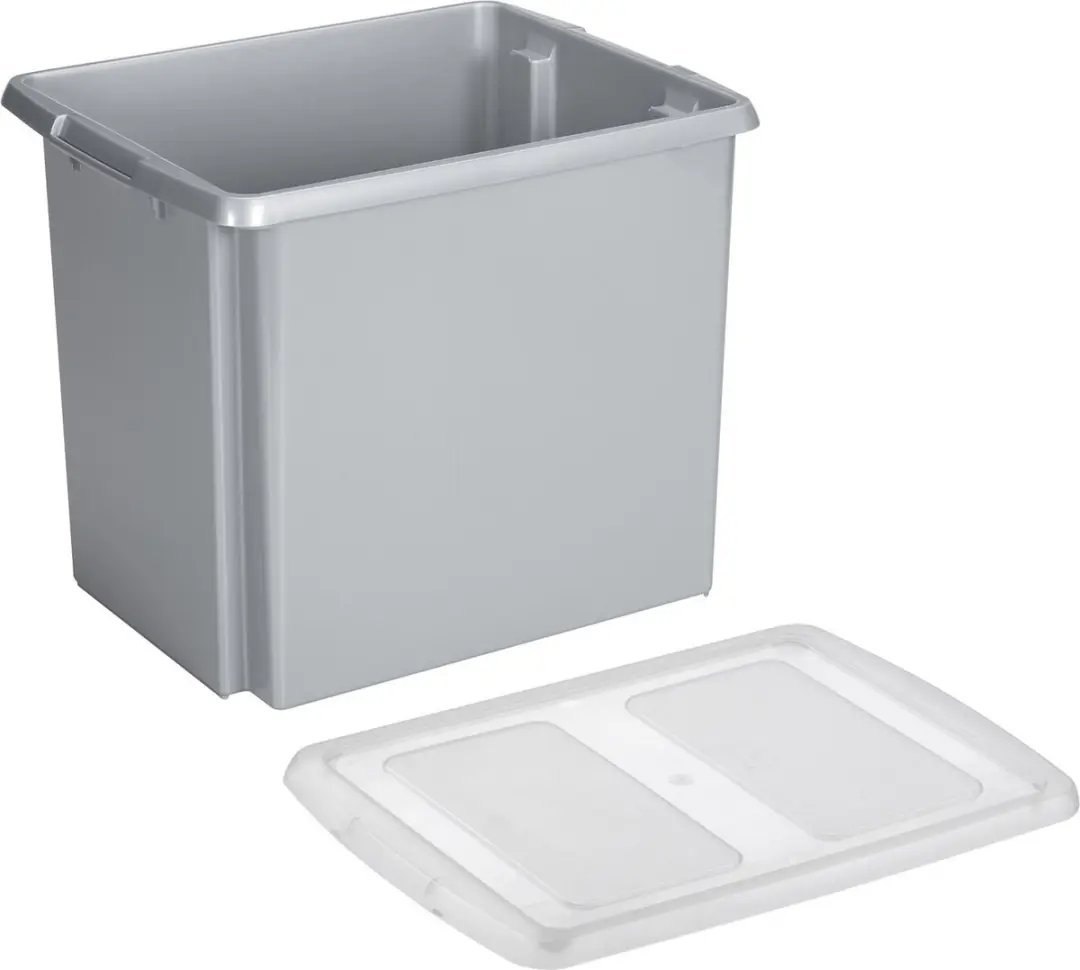 Sunware Opslagbox Kunststof 45L Lichtgrijs
