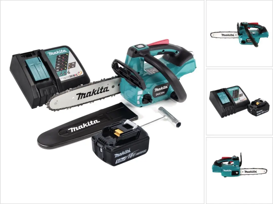 Makita DUC 254 RT1 Accu-kettingzaag 18V 25cm