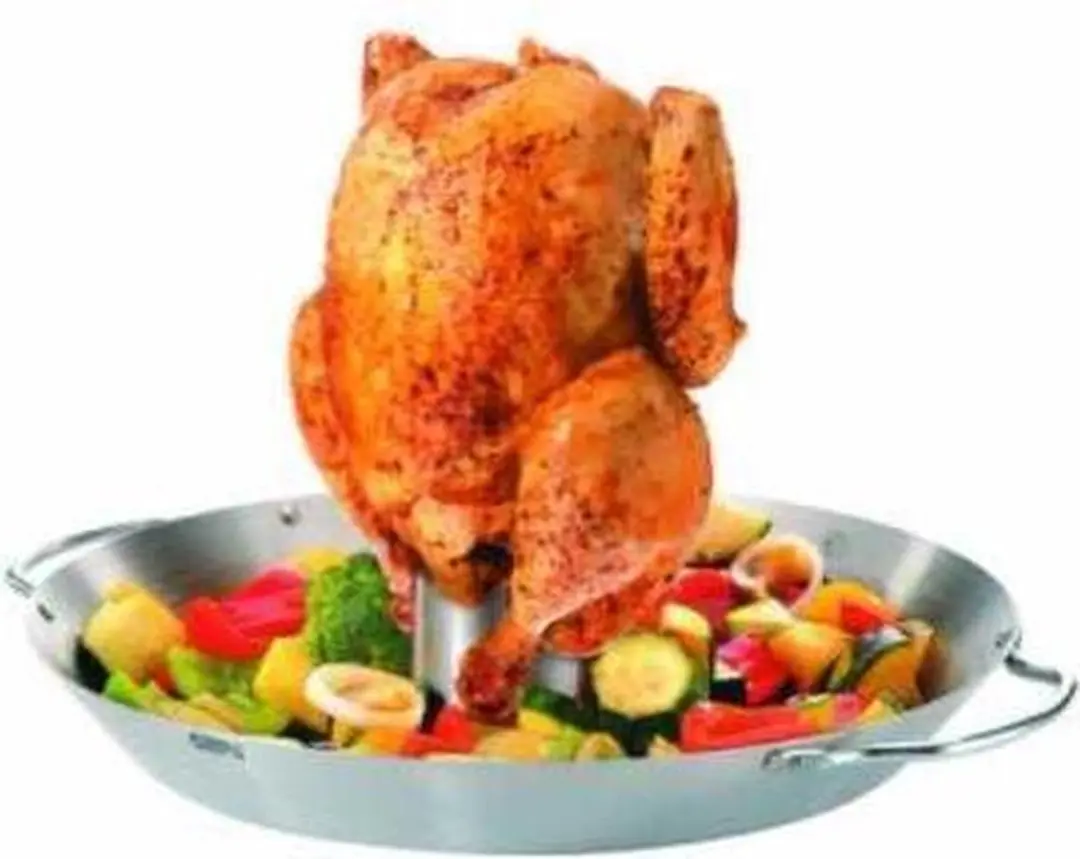 GEFU BBQ Kippenhouder 18x18x12cm