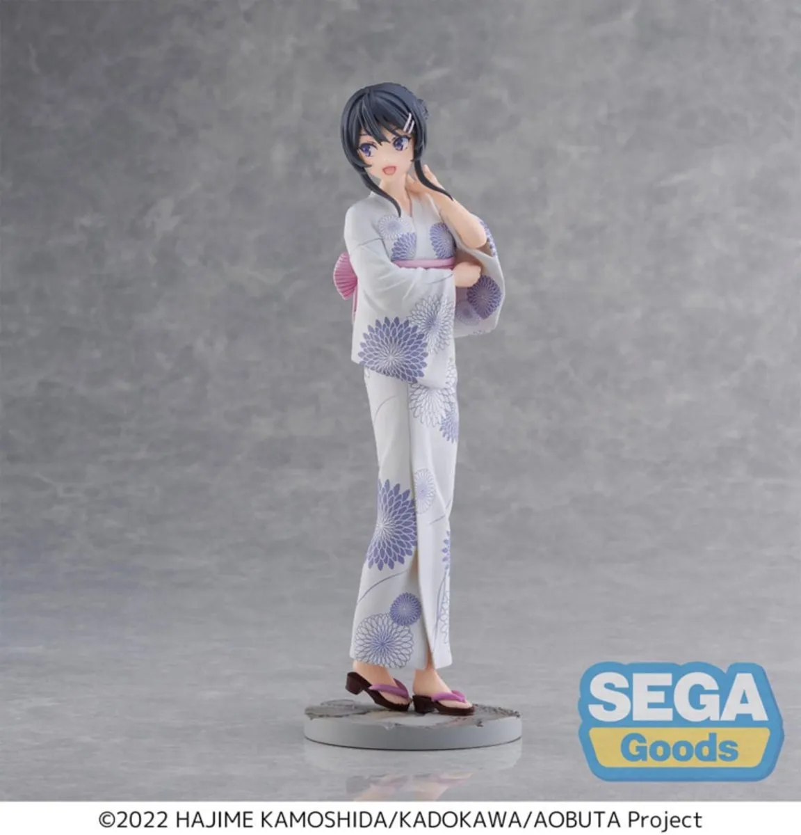 Sega Rascal Does Not Dream of Bunny Girl Senpai Mai Sakurajima Yukata PVC Statue