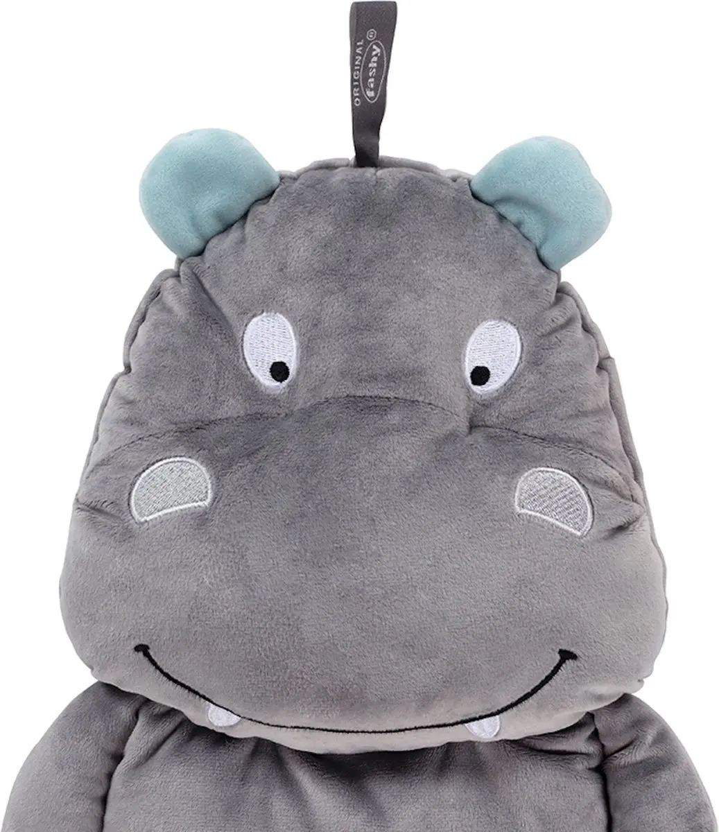 Fashy Hippo Nino Kinderkruik 0,8L - Grijs