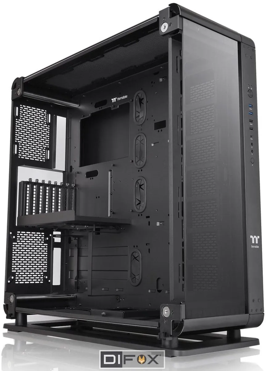 Thermaltake Core P8 TG Full Tower - Zwart