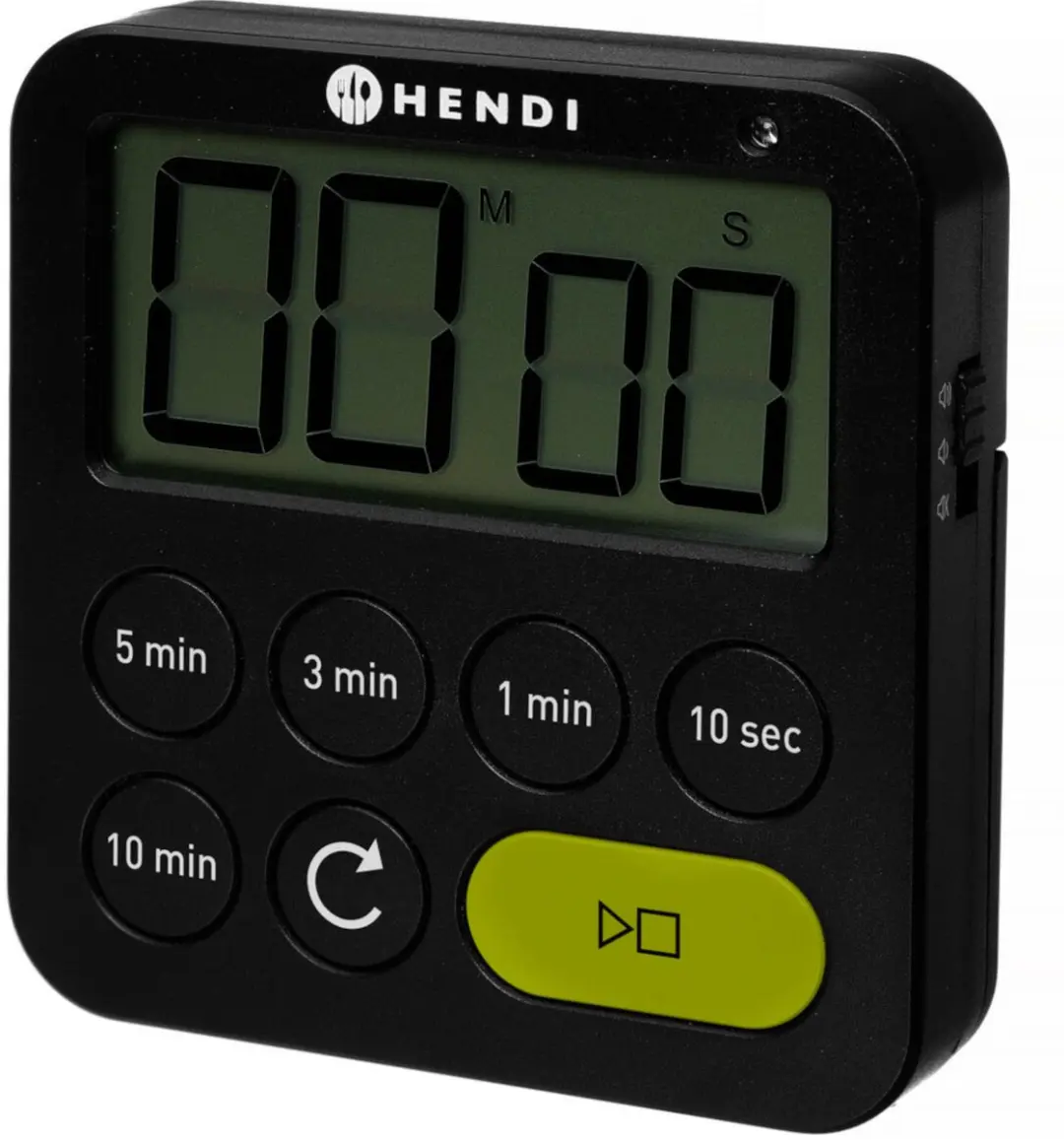 HENDI Multifunctionele Keukentimer 88mm - Zwart