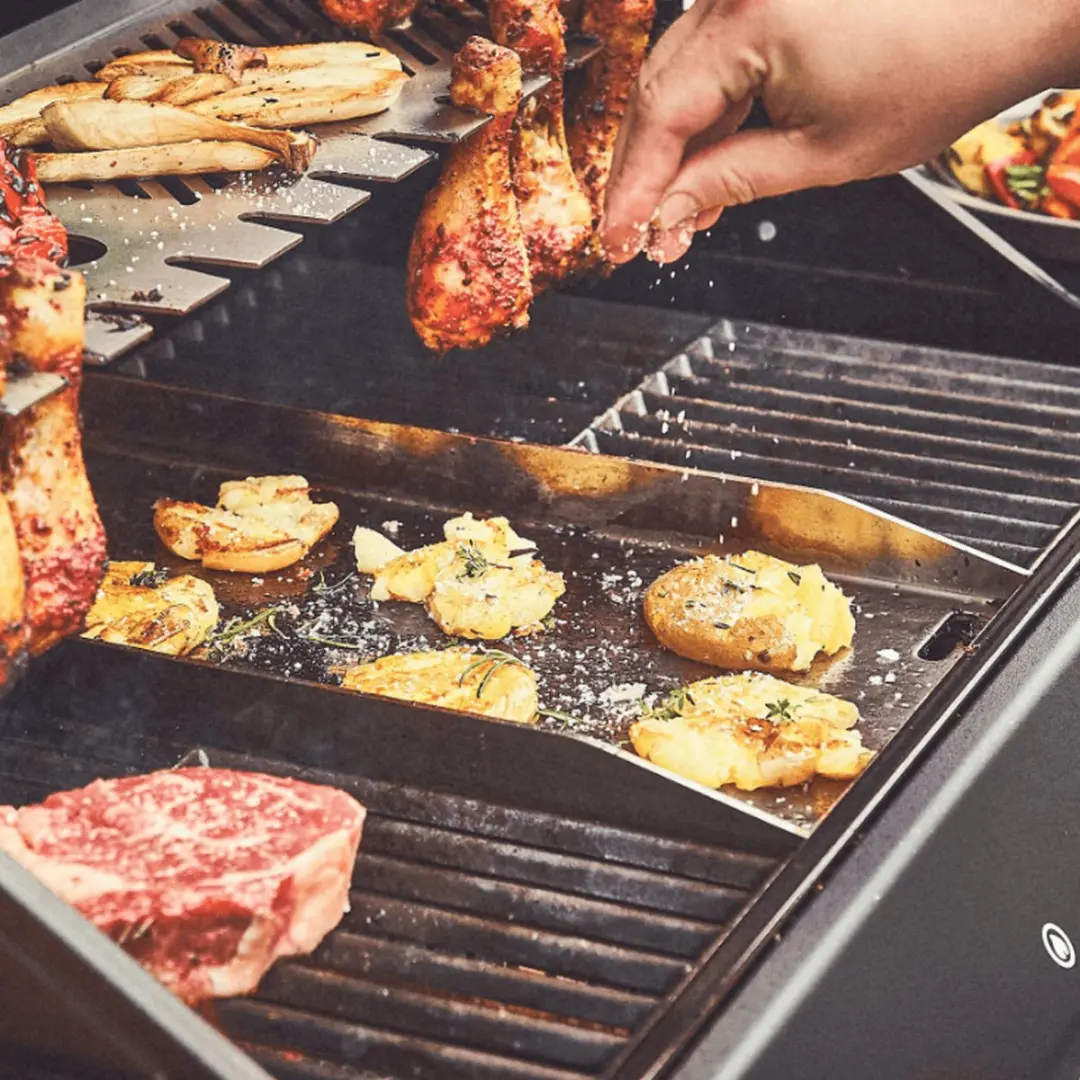 Burnhard Plancha Grillplaat FRED EARL 944503 - RVS 4mm - 35cm - afbeelding 6 van 6