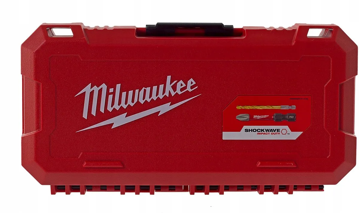 Milwaukee Shockwave Bitset 40-delig Metaal - Magnetische Houder