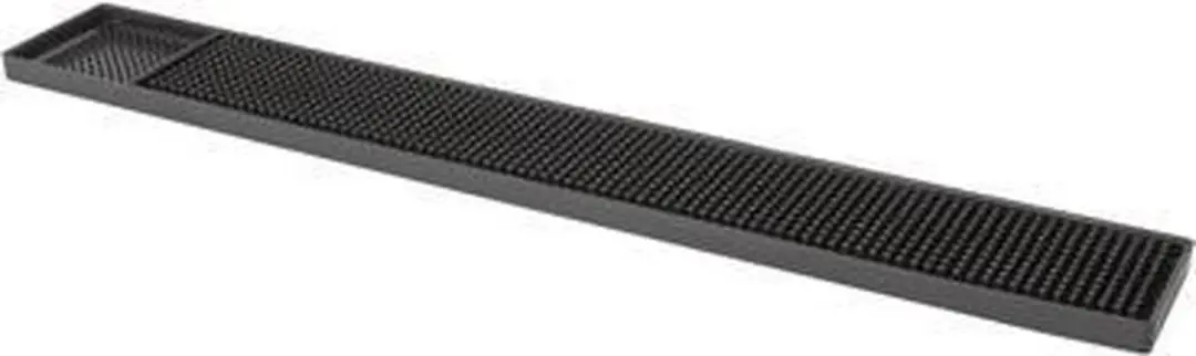 Hendi Rubberen Barmat 605x85x15mm - Zwart