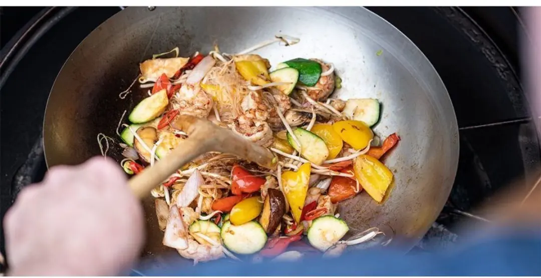 Big Green Egg Carbon Steel Wok - Multi