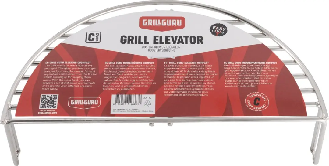 Grill Guru GG134 Grill Elevator - Grijs