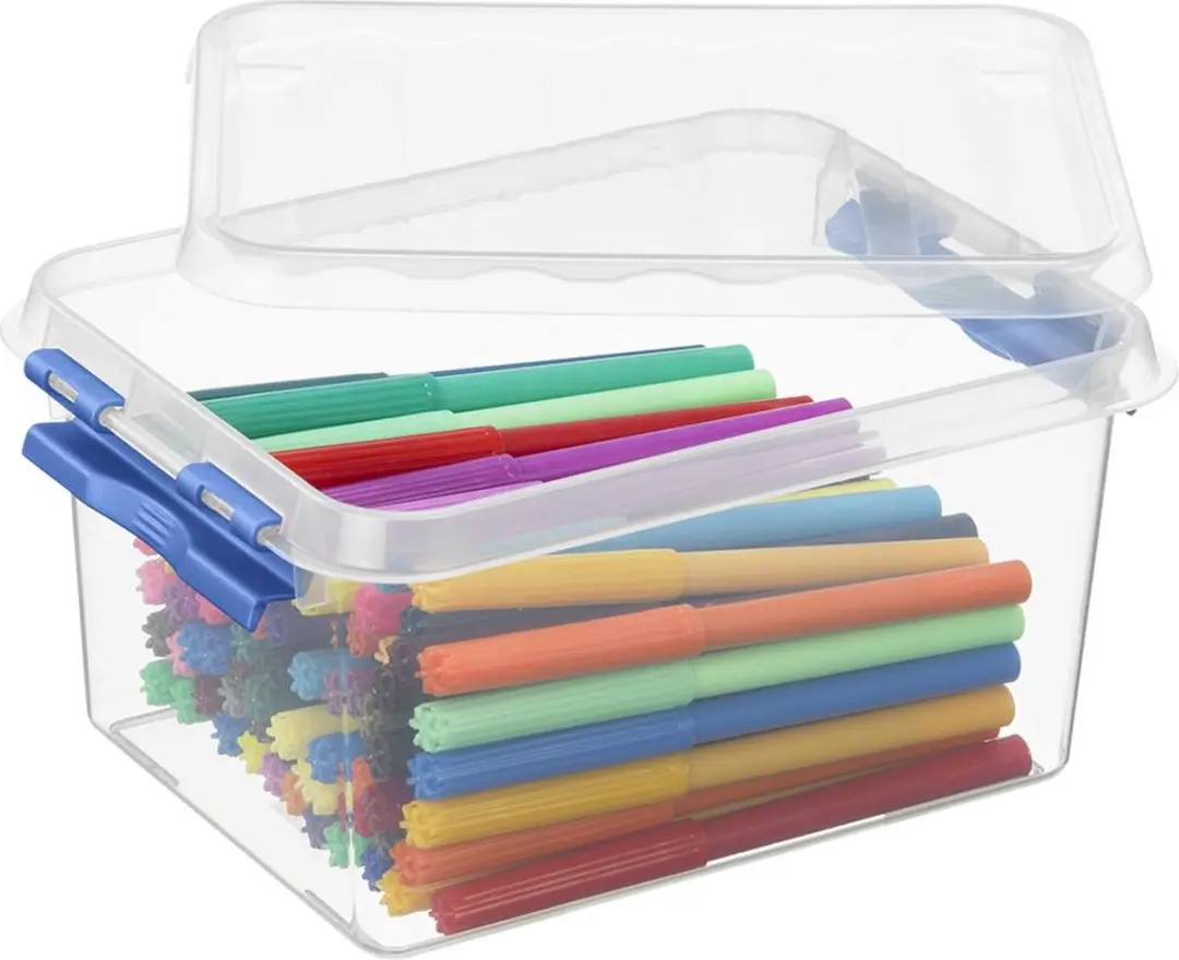 Sunware Q-line Opbergbox 2L - 20x15x10,4cm - Blauw