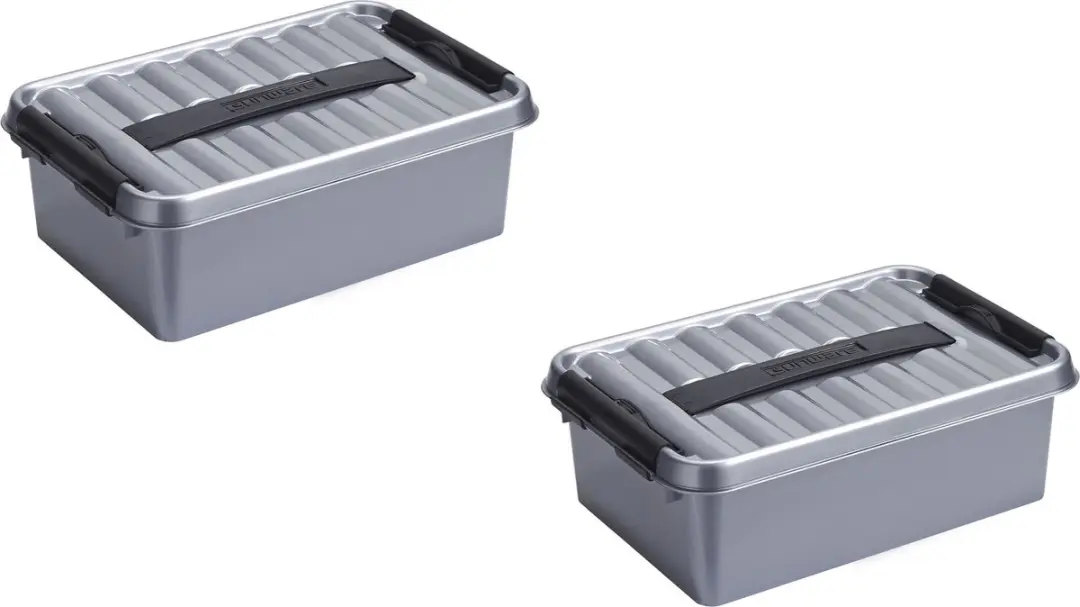 Sunware Q-Line Opbergbox 2 Stuks