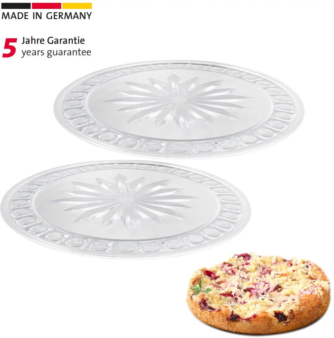 Westmark Taartborden Ø31cm - 2 Stuks - Glaslook
