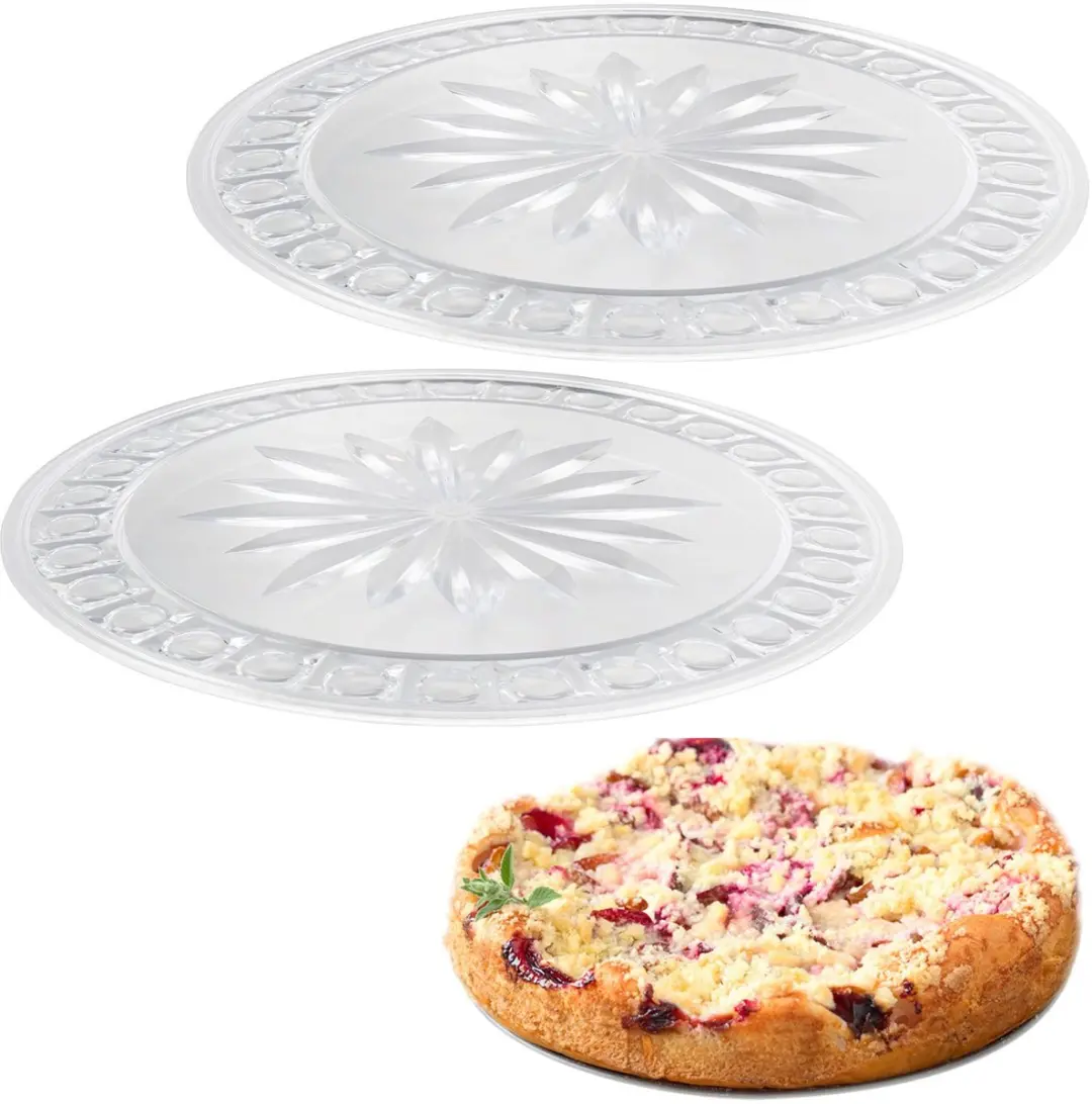 Westmark Taartborden Ø31cm - 2 Stuks - Glaslook