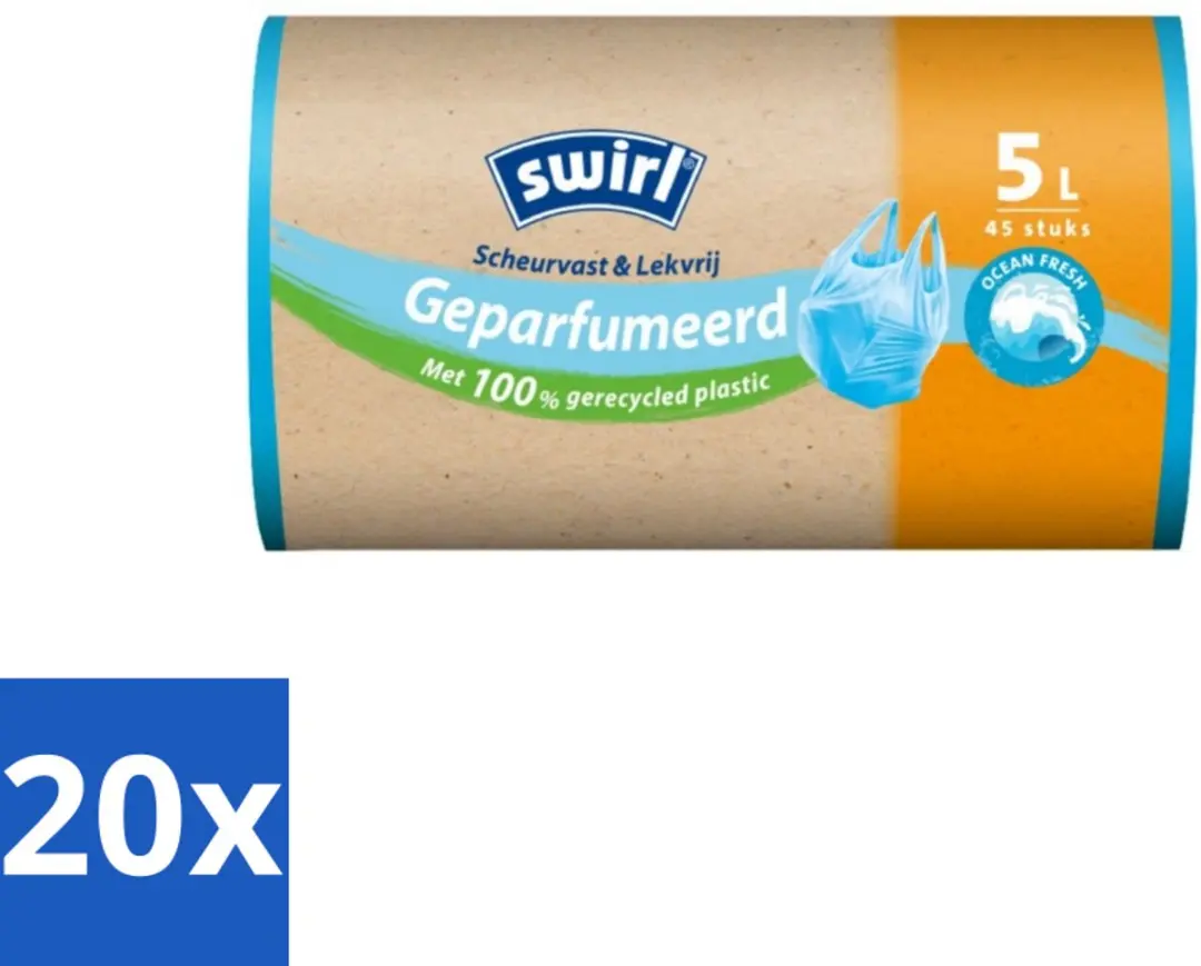 Swirl Pedaalemmerzakken Ocean Fresh 5L