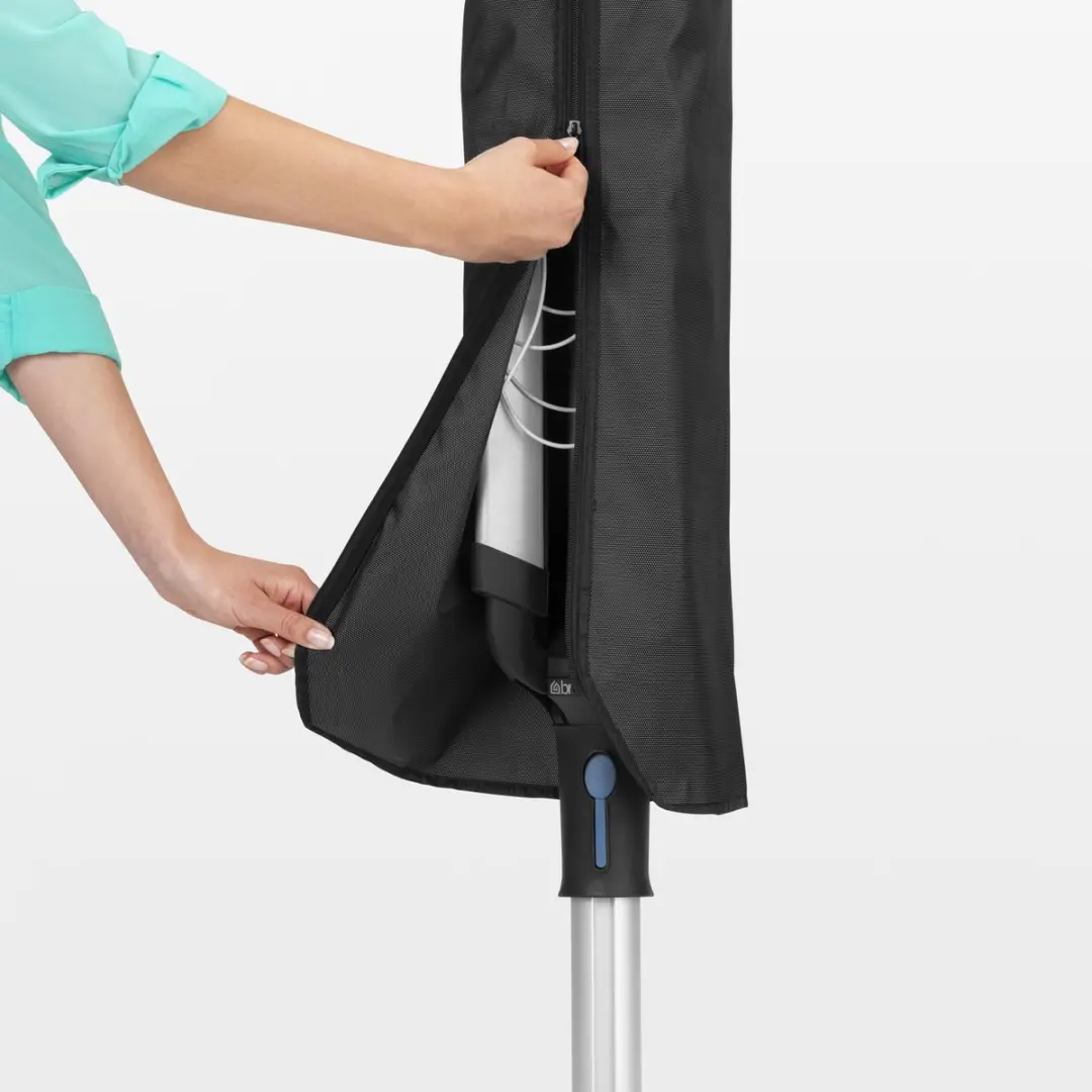 Brabantia Lift-O-Matic Advance Droogmolen 50m - Metallic Grey - afbeelding 6 van 6