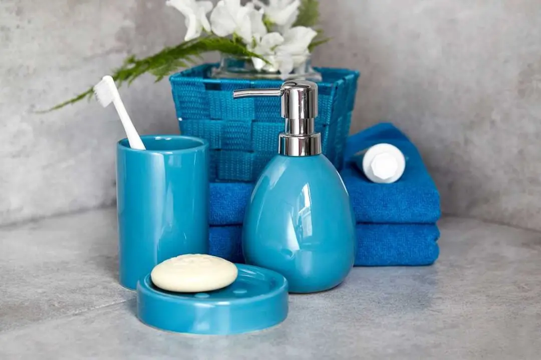 Wenko Adria Mini Opbergmand 14x9x14cm - Petrol Blauw