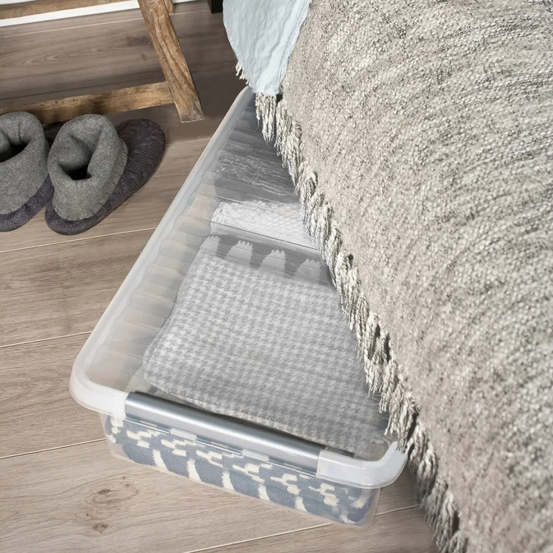 Sunware Q-Line Opbergbox 32L - 60x40x18cm - Grijs