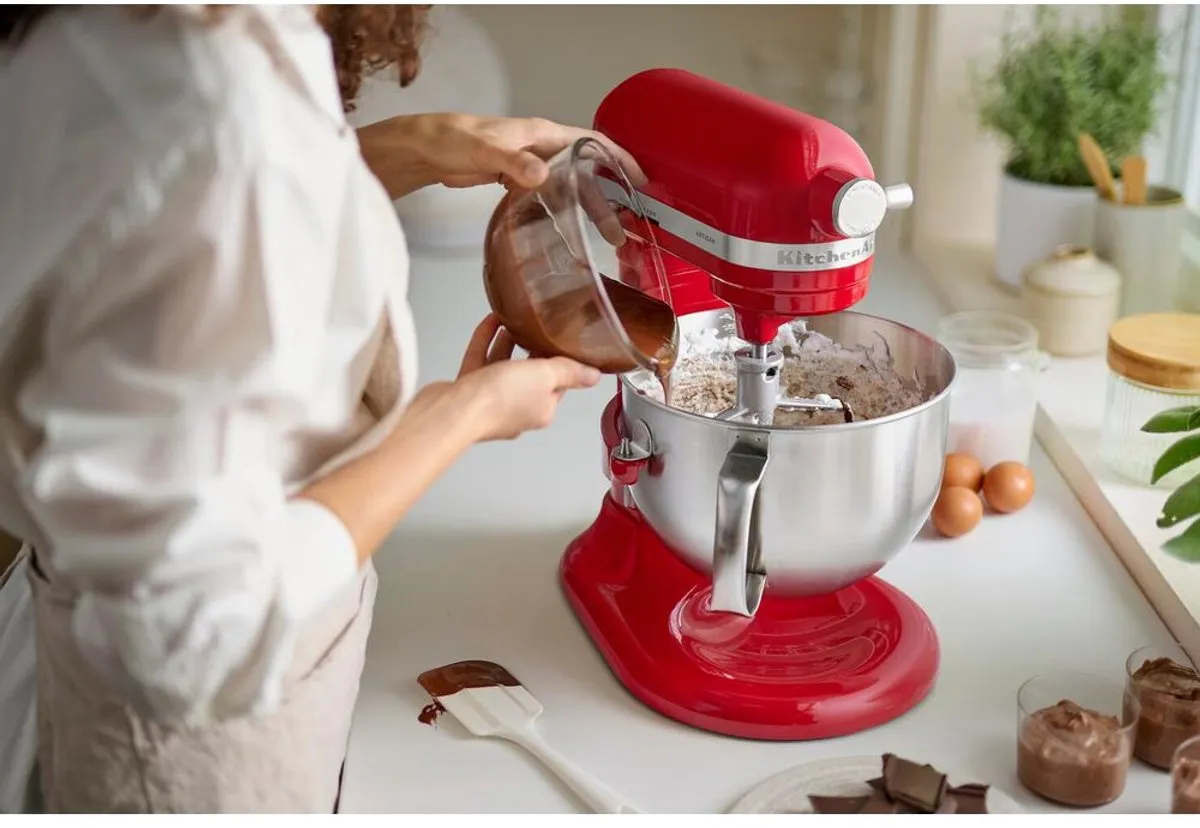 KitchenAid Artisan Keukenmachine 375W - 11 snelheden - 5,6L - Keizerrood - afbeelding 3 van 5