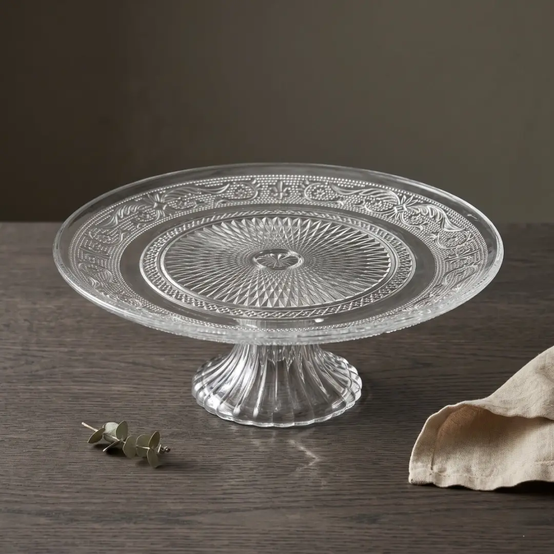 Cookinglife Taartplateau Klassiek - Ø32,5cm - Glas