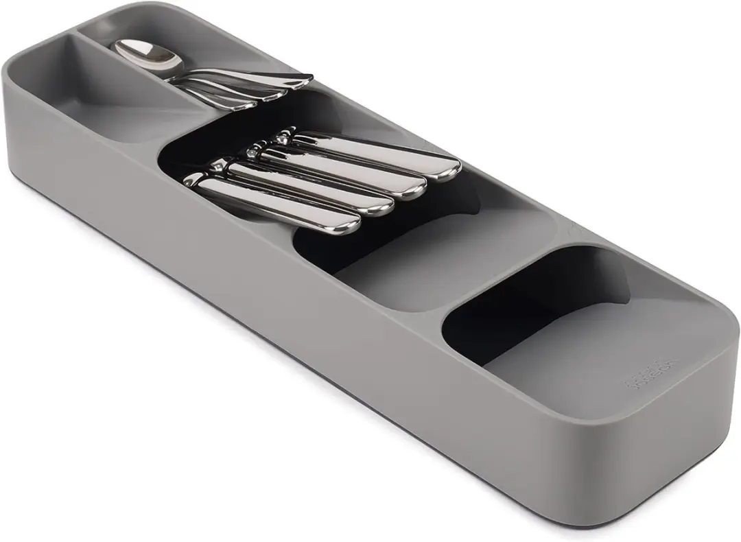 Joseph Joseph Duo In-drawer Bestekorganizer Grijs