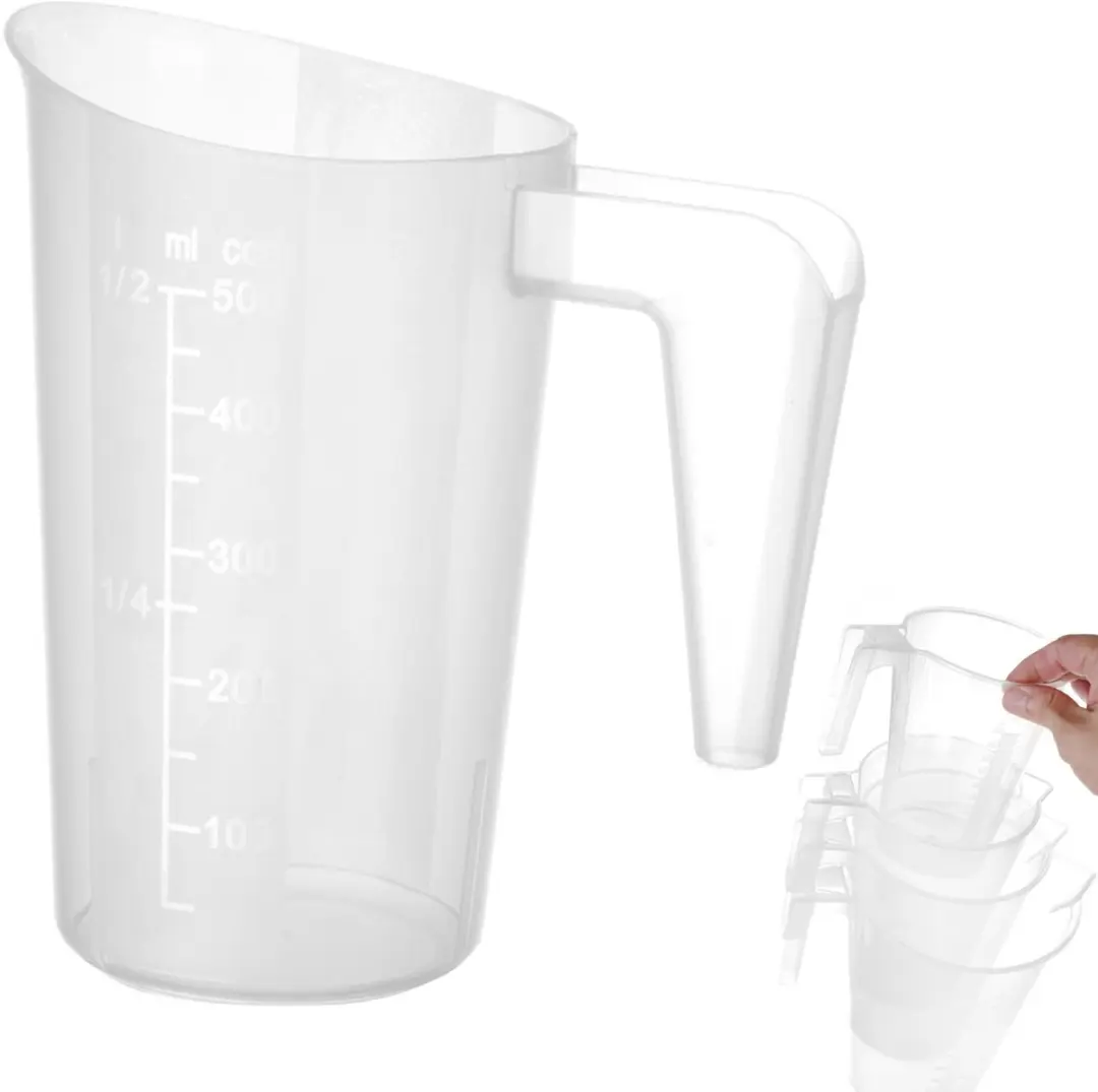 HENDI Stapelbare Maatbeker 0,5L - Transparant - afbeelding 6 van 6