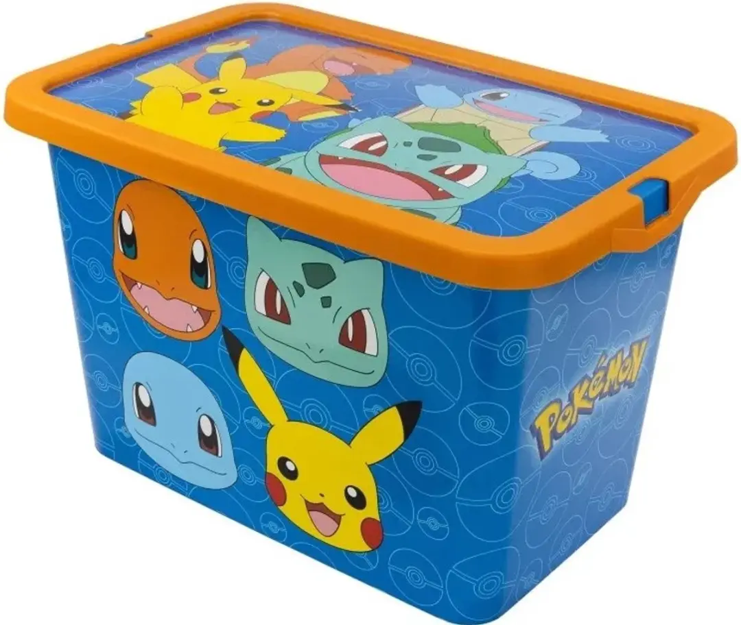 Pokémon Rock Opbergbox 7L - Blauw