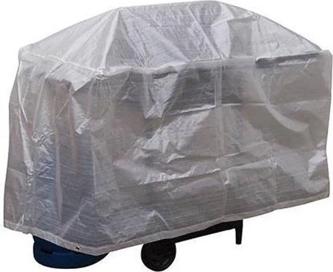 Silverline BBQ Afdekhoes 122x71x71cm - Wit