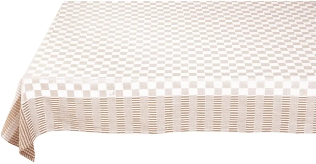 Vtwonen Tafelkleed Square Beige 150x250cm