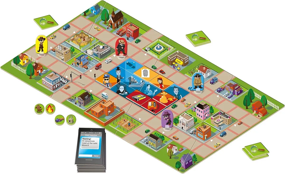 Tactic Course Contre le Crime Bordspel - 2-4 Spelers