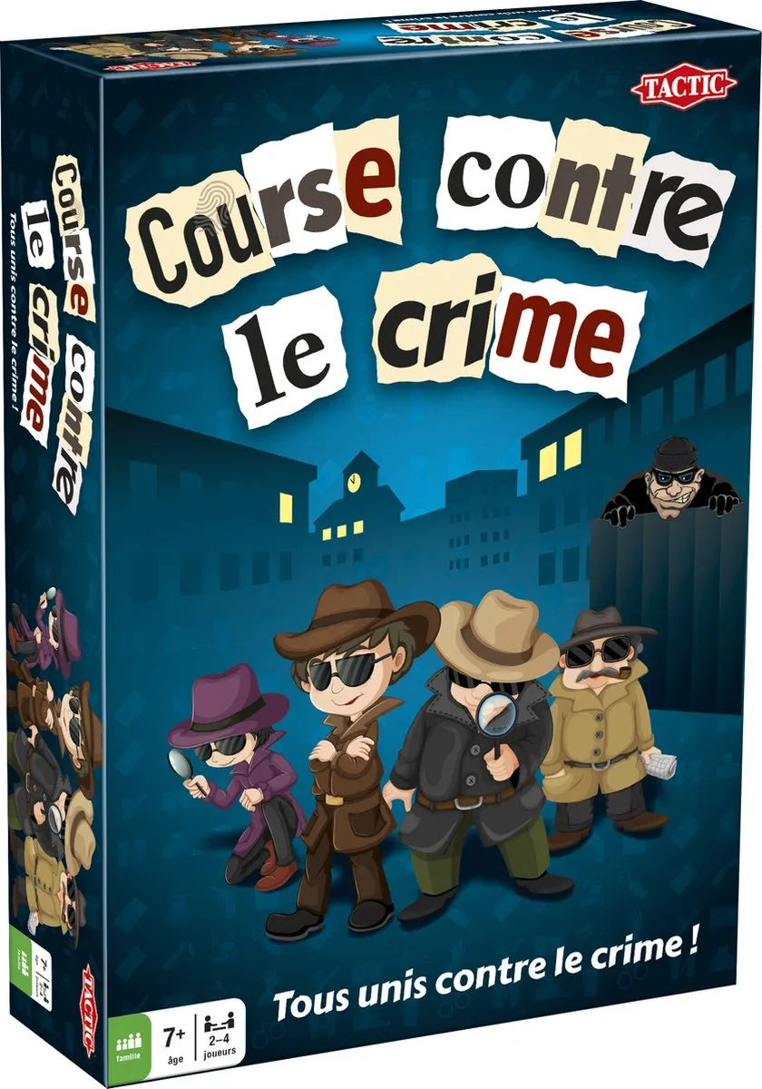 Tactic Course Contre le Crime Bordspel