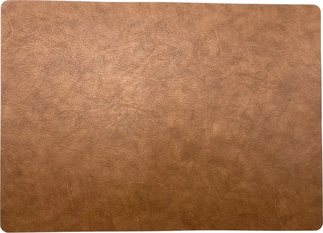 Kade 171 Lederlook Placemats 6 Stuks 45x30cm - Bruin