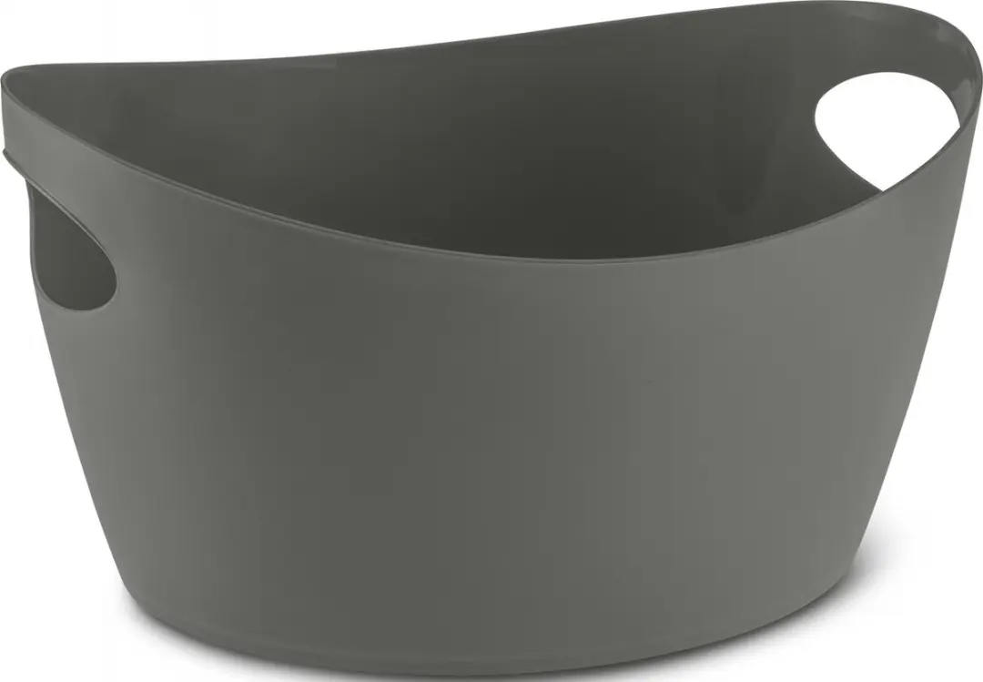 Koziol Bottichelli Opbergmand 4,5L - Donkergrijs