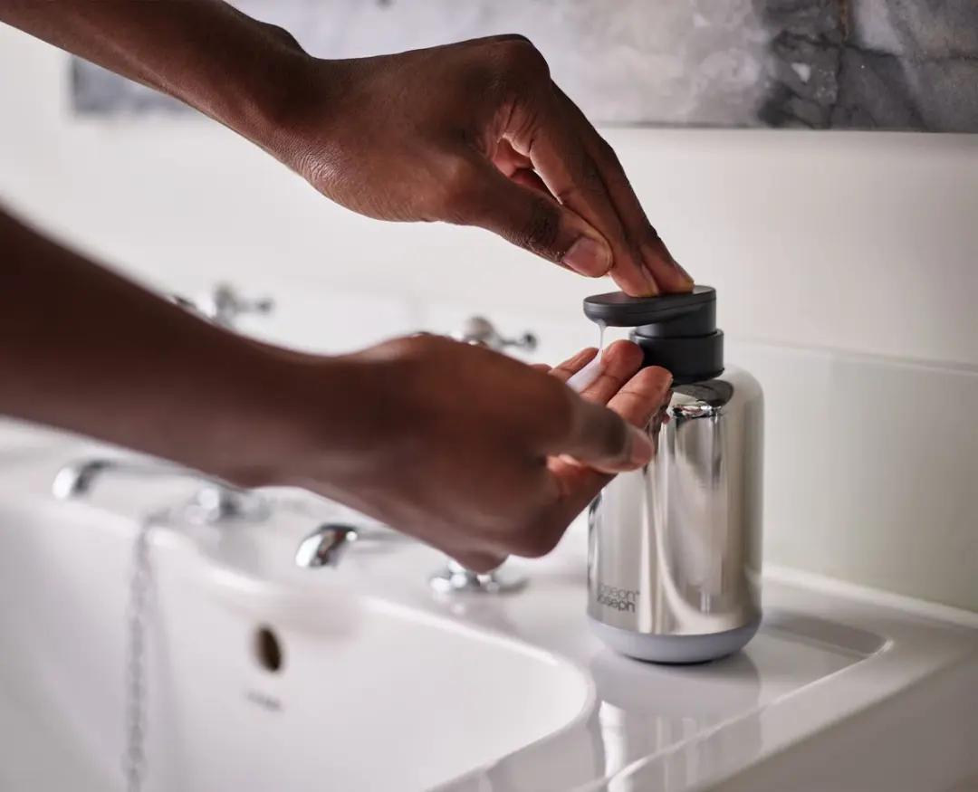 Joseph Joseph EasyStore Zeepdispenser 300ml - RVS