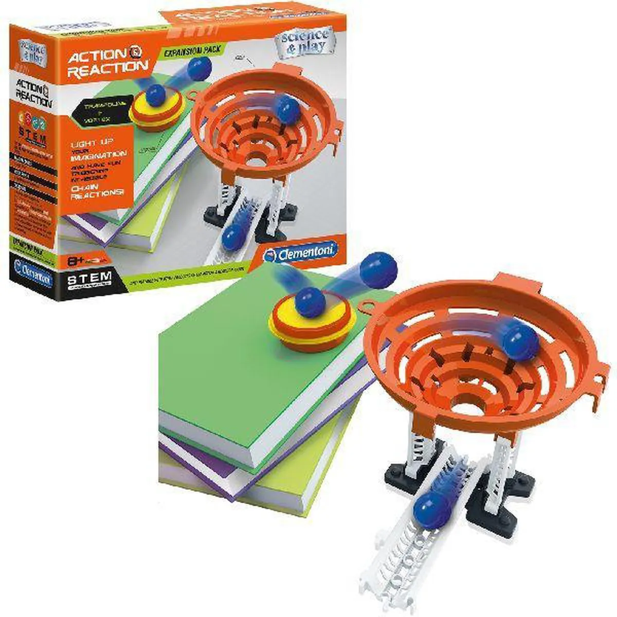 Clementoni Actie & Reactie Trampoline - 9 Onderdelen - Multi Kleur